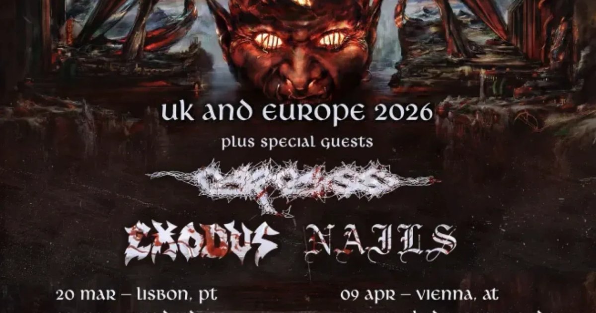Kreator - Krushers Of The World Tour 2026 | MoreCore Live